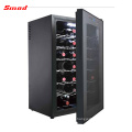 24 Bottles Touch Screen Door Humidity Control Wine Cooler